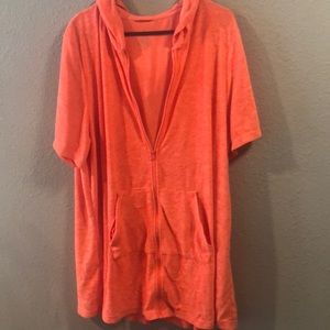 - Cuddl Duds Sun Baby Terry Zip Up Robe with Hood in Size 2x